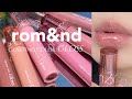 Swatch  review dng son gloss u tin ca romand  romand glasting color gloss  fung chen
