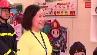 VTV- Học sinh hào hứng với không gian học tập Phòng cháy chữa cháy trong trường học I Thanh Hải VTV