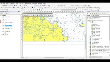 Biên tập bản đồ bằng ArcGIS