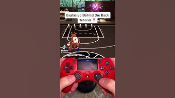 🏀 Explosive Behind the back Tutorial❗️❗️ NBA 2k21 #shorts #nba2k21 #bestjumpshot #bestbuild2k21