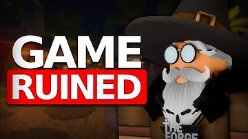 Why Roblox The Forge Is COOKED.. 