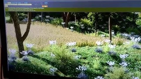 Gardening with LightWave 2015 Instancer and Octane (IPR Mode)