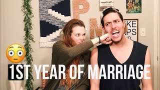 Our First Year Of Marriage- Three Hardest Things!