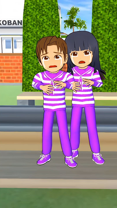 Yuta dan Mio banyak menangis karena sepeda itu#sakuraschoolsimulator #shortsfeed