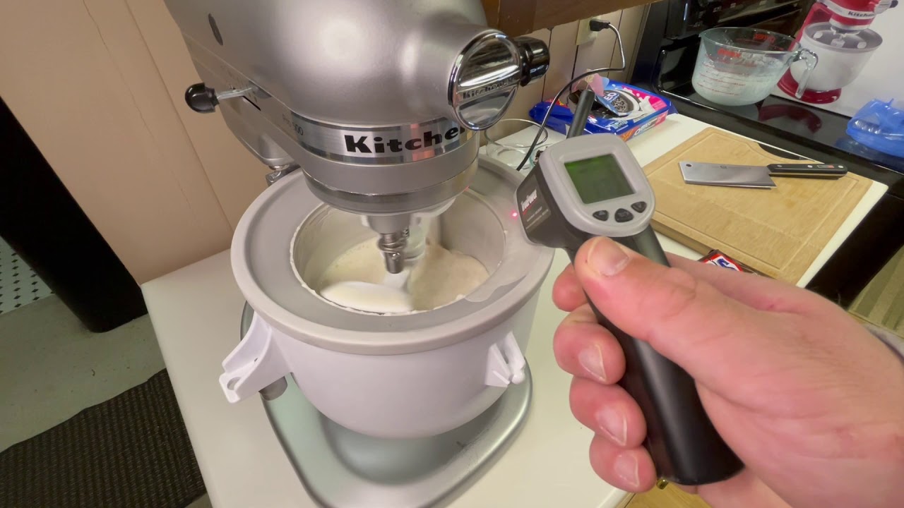 How To Use a KitchenAid® Ice Cream Attachment