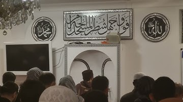 مقطع من سورة الحجرات مسجد الإخلاص ألمانيا شتوتغارت الليلة 25