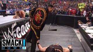 Chris Jericho Vs The Big Show the Rock On Commentary  Smackdown
