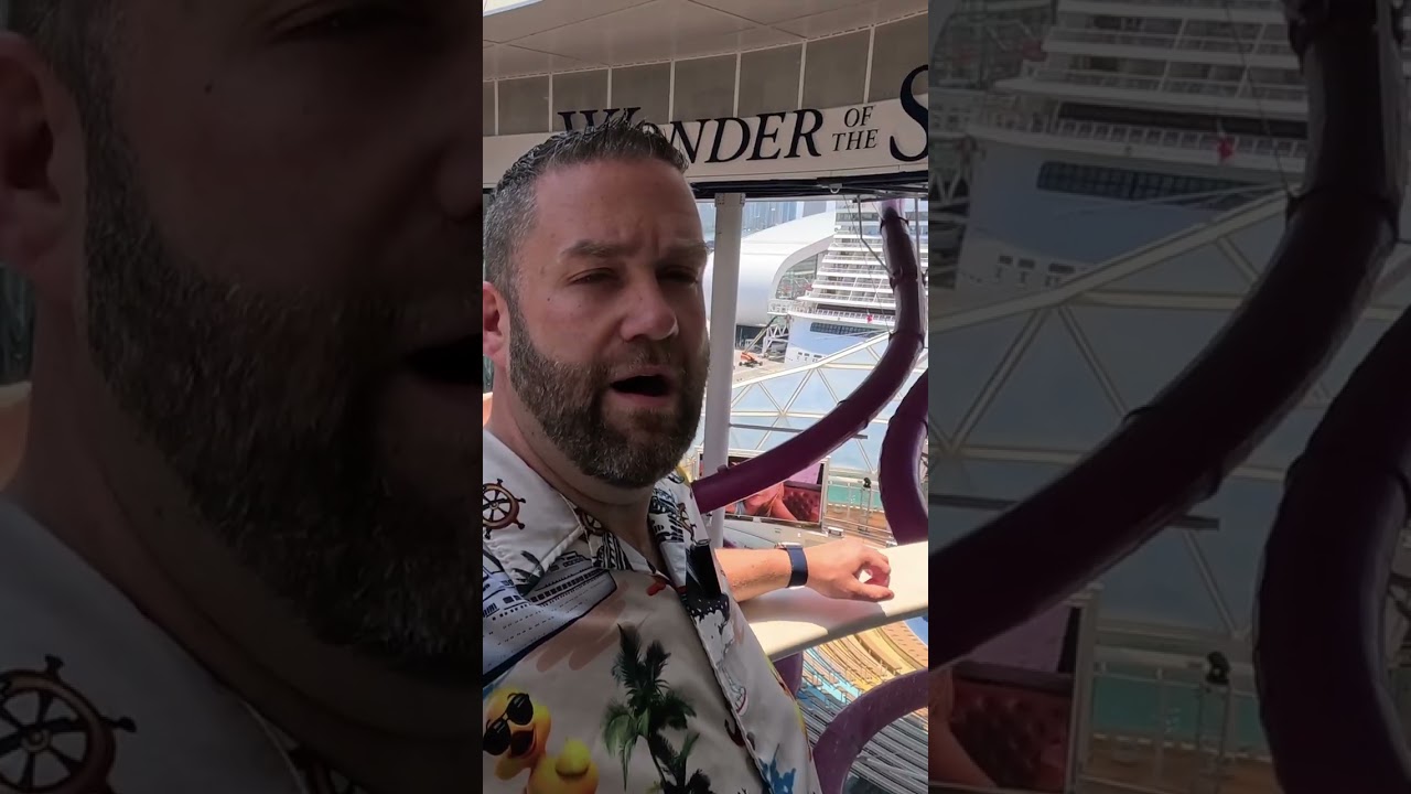 Explore a Balcony Room on Wonder of the Seas #shorts