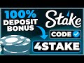 Stake Promo Code "4STAKE" — Free VIP Bonus on Stake (Promo Code 2025 Review)