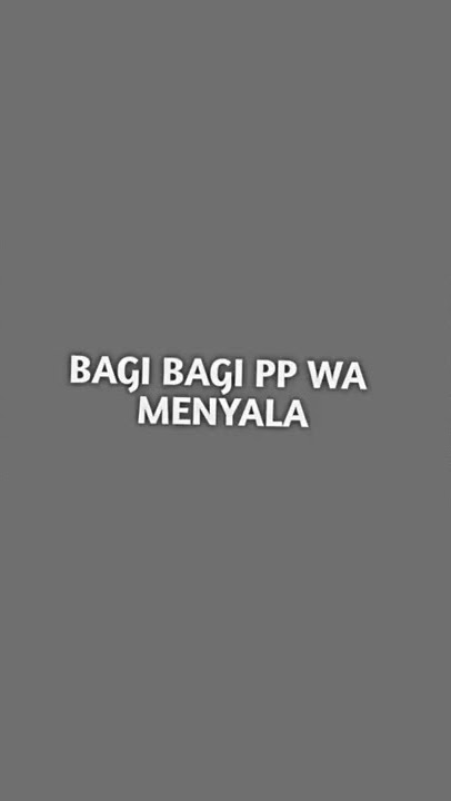 PP menyala versi sad boy🙂..