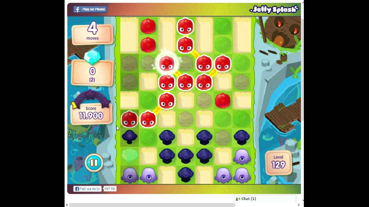 Jelly Splash level 129 😈