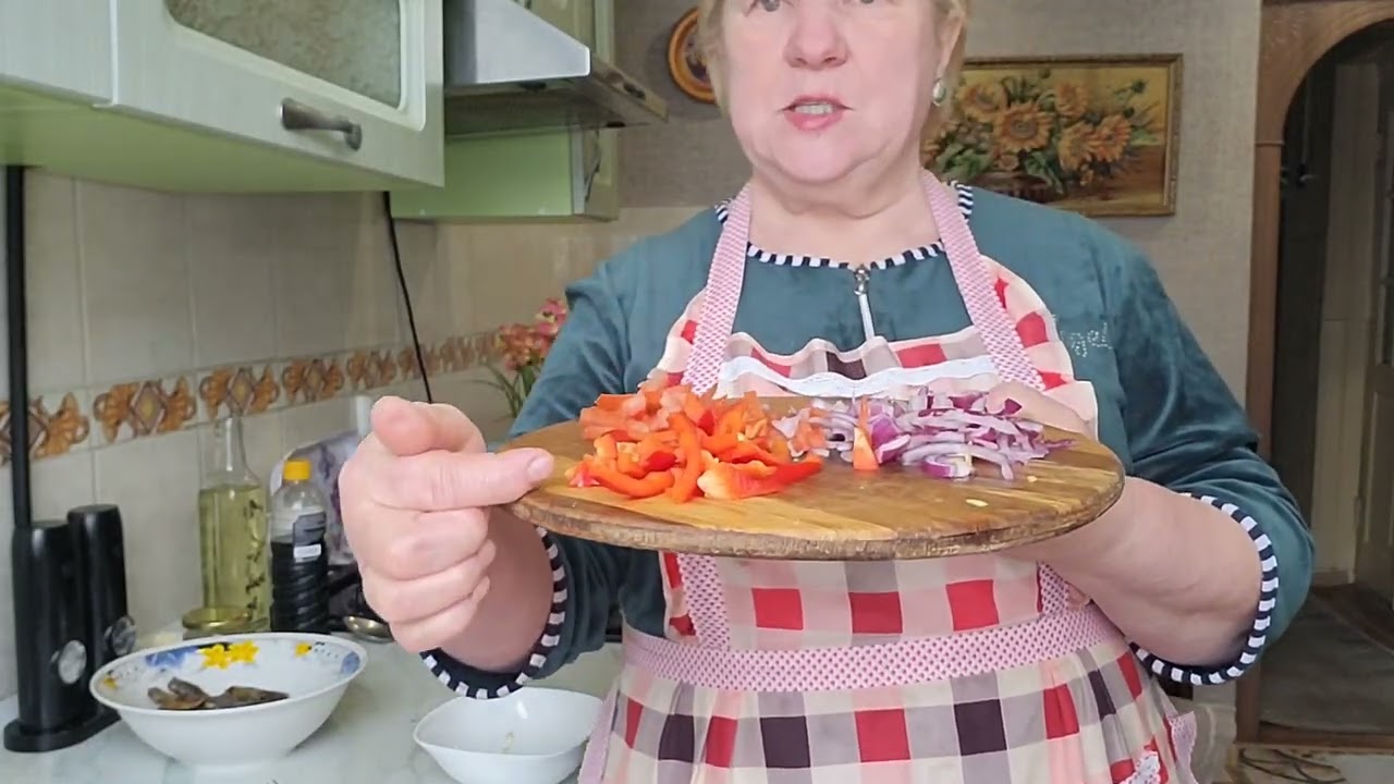 БУЛГУР С КУРИЦЕЙ В ДУХОВКЕ. САЛАТ ИЗ БАКЛАЖАН.