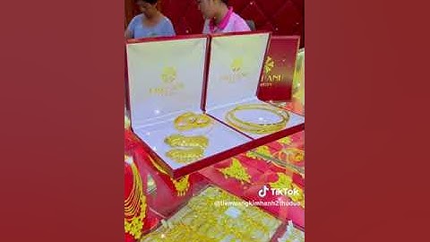 Trọn bộ cưới 2,5 cây cho ngày thành đôi chọn gì cho sang ? | Tiệm Vàng Kim Hạnh 2 Thủ Đức