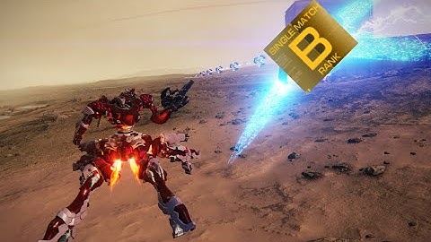 AC6 pvp: climbing B rank with a water strider build part 1 (read description I guess?)