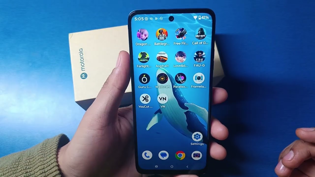 Motorola Edge 70 - How to enable 144hz refresh rate