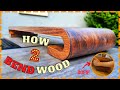 How To Make A Monitor Stand / Riser By Bending Wood At Home!!