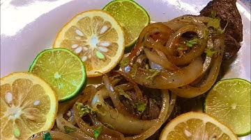 Mojo marinated skirt steak