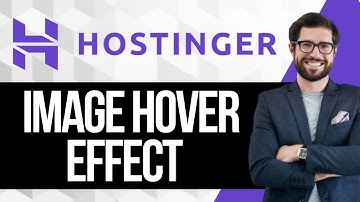 How to Add an Image Hover Effect to Hostinger Website
