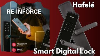 Hafelé Smart Digital Door Lock RE-Inforce | Unboxing & Review | क्या है डिजिटल स्मार्ट डोर लॉक