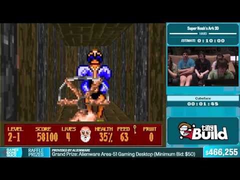 Super Noah's Ark 3D by Cubeface in 5:49 - Summer Games Done Quick 2015 - Part 103