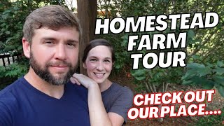 EPIC! Full HOMESTEAD FARM TOUR 2024 | How We Live SUSTAINABLE ALL YEAR LONG