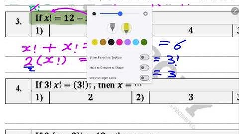 Counting Principles Workout | Mixed Exercises Using Factorials