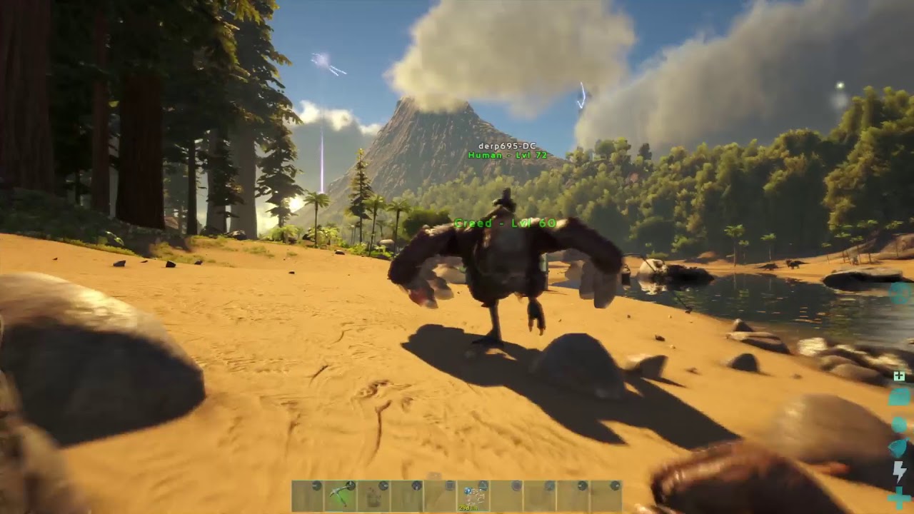 Ark survival pvp: huge power push ammunition and fighters