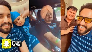 Sidhu Moose Wala | Ladi Kangarh | Snapchat Story | Vlog