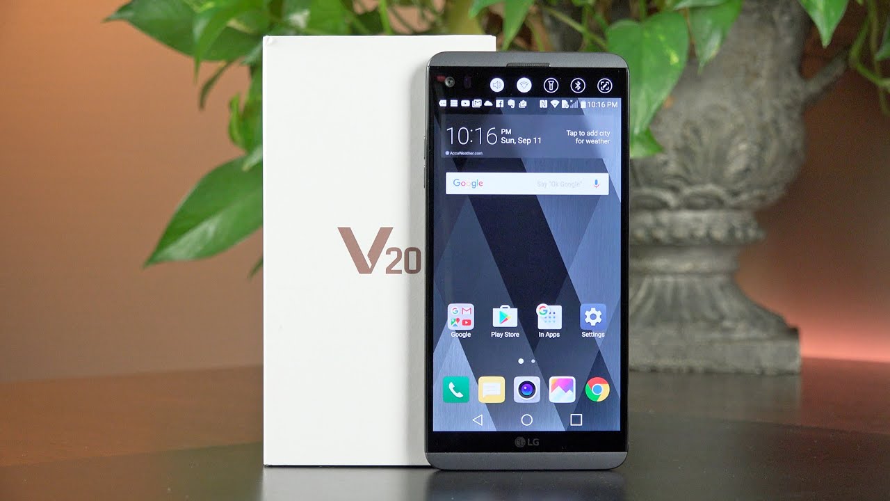 LG V20 - Desembalaje y revisión