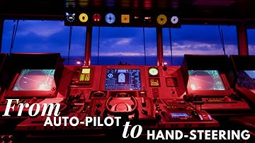 Life At Sea | How to switch from Auto Pilot to Hand Steering (Tutorial)