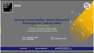 Driving Sustainability: Waste Reduction Strategies for Fashion SMEs - Prof Sweta Patnaik