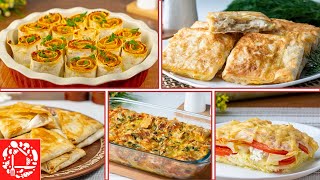 5 amazing lavash recipes! Very simple and inexpensive!