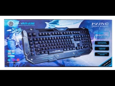 ОБЗОР ИГРОВОЙ КЛАВИАТУРЫ MARVO ICE DRAGON VAR-236!!!КРУТАЯ ОБЗОР ИГРОВОЙ КЛАВИАТУРЫ MARVO ICE DRAGON VAR-236!!!КРУТАЯ