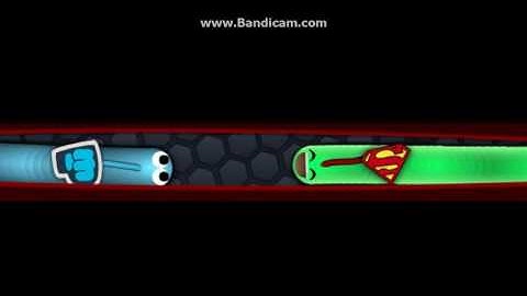 Slither.io BORDER HACK / TRAPPING TRICK / Superman Skin /BEST TROLLING MOMENTS