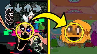 References in FNF Pibby Mods | Corrupted Jake & Corrupted Finn VS Pibby | Learning with Pibby