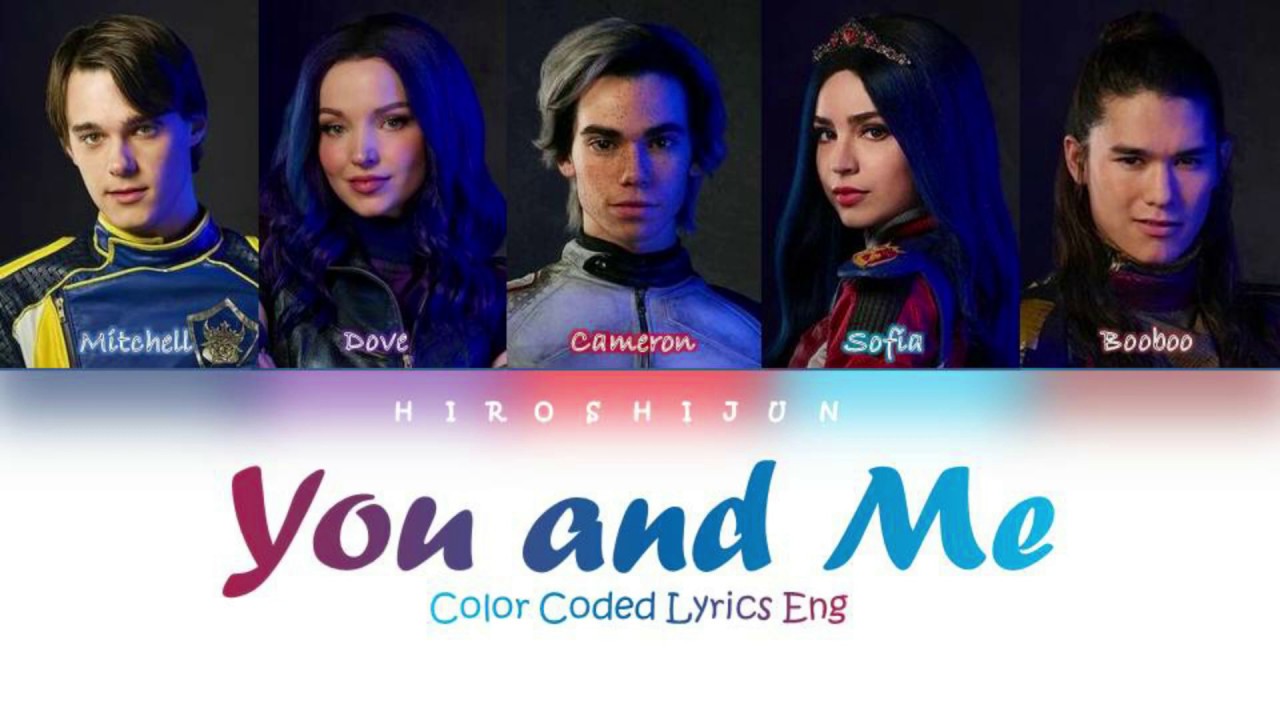 You and Me   From Descendants 2 Color Coded Lyrics Eng