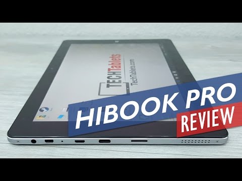 Chuwi HiBook Pro Review - 2560 x 1600, Dual OS 2-in-1 Tablet PC