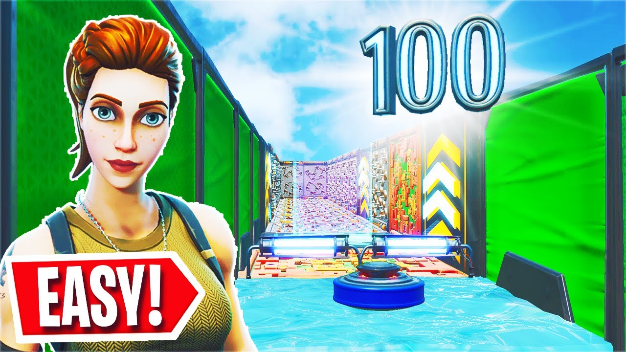 The 100 Level Super Easy Default Deathrun School Fortnite Creative Youtube - roblox deathrun gameplay of all maps p1