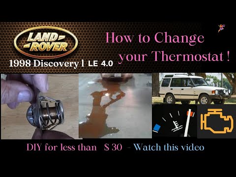 How to Replace your Thermostat – 1998 Land Rover Discovery 1 LE 4.0 – DIY For Less than $30 Bucks