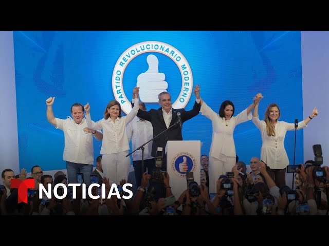 "No hay vuelta atrás". Abinader logra reelegirse y llama a todos a la unión en República Dominicana