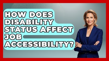 How Does Disability Status Affect Job Accessibility? - The Geography Atlas