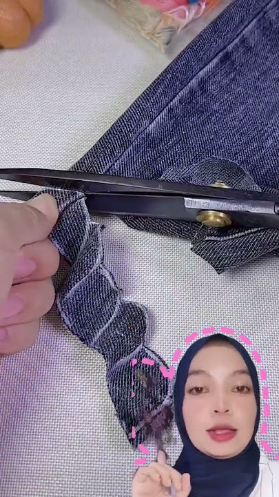Ternyata begini cara membuat celana jeans rawis‼️#shorts #reaction #viral #tips #fyp
