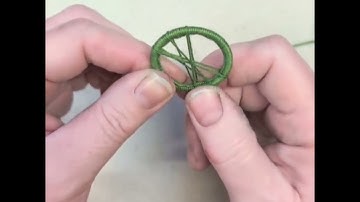 Dorset Button Tree Brooch Tutorial