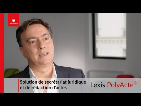 Lexis PolyActe, logiciel de gestion des missions juridiques pour les cabinets d'expertise comptable