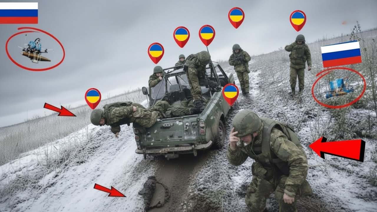 Russian FPV Drones Catch Ukrainian Troops Off Guard - YouTube