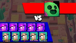 Funny Moments  Win  Fails 633, 1 vs 10 game mode?  brawl stars.