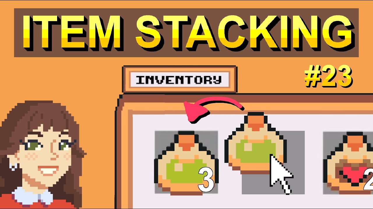 Stack and Split your Inventory Items - Top Down Unity 2D #23 - YouTube