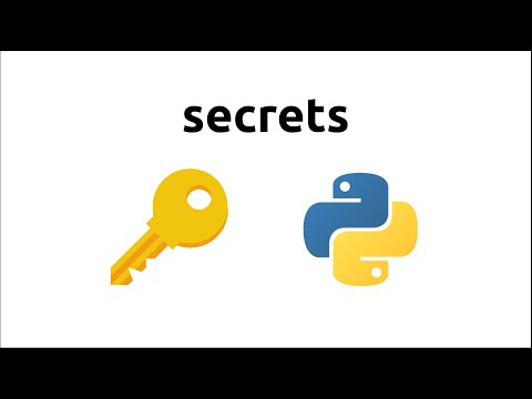 secrets in Python (and why random is not so random)