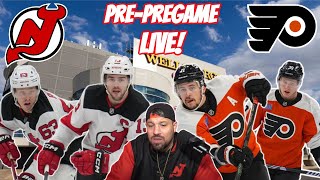 NJ Devils vs. Philadelphia Flyers Pre-Pregame LIVE! 3/9/25 WE NEED SOMETHING POSITIVE