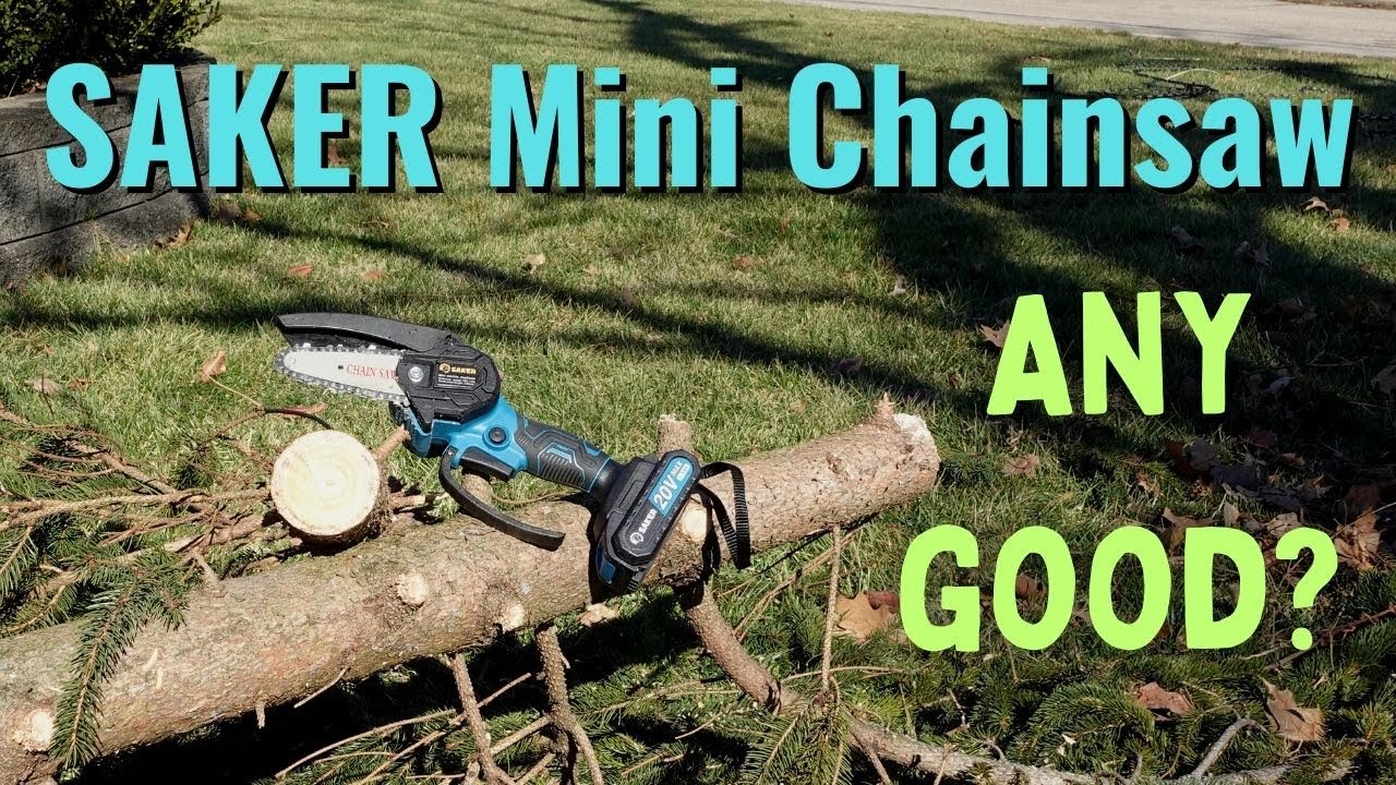 Saker multifunction mini chainsaw review - punches above its weight class -  The Gadgeteer